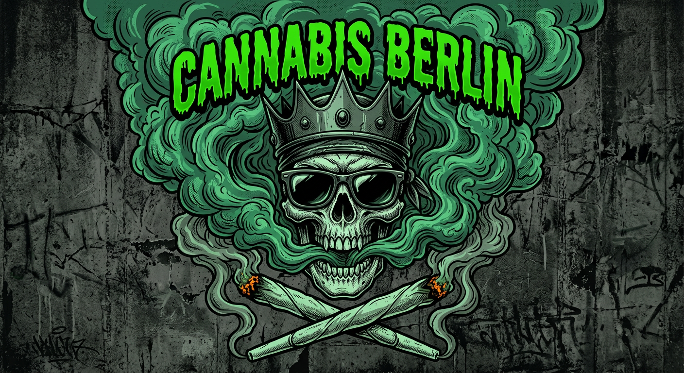 Skull Cannabis Berlin — legal weed Berlin, underground cannabis 420 Kreuzberg Neukölln Mitte